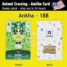 Check spelling or type a new query. Ankha 188 Card Or Round Token Coin Animal Crossing New Horizons Amiibo Villager Card Shopee Malaysia