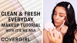 clean fresh everyday makeup tutorial