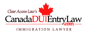 entering canada with a dui canada dui