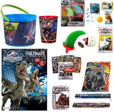 A second sequel, jurassic world: Amazon Com Jurassic Park World Fallen Kingdom Coloring Book Toy Set Of 10 Trex Raptor Activity Crayons Dinosaur Candy Rings Pops Basket Stocking Stuffer For Children Ages 4 10 Toys Games