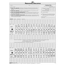 Blank Perio Chart Periodontal Charting Forms Index Of