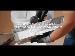 How To Finish Drywall In Residential