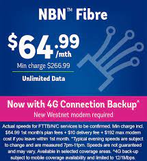 Unlimited Data Nbn Internet Plans Westnet
