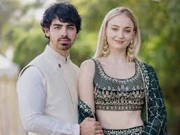 Proof that joe jonas has been a dad in training this whole entire time. Sophie Turner Joe Jonas And Sophie Turner S Dreamy Shoot From Priyanka Nick S Shaadi English Movie News Times Of India