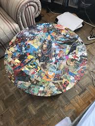 Coffee Table Top Collage I Made Out Of