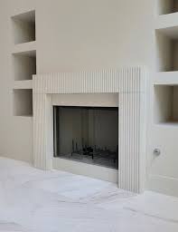 Fluted Fireplace Mantel Surround