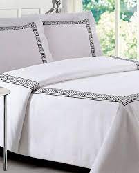 white loft 21 greek key comforter set