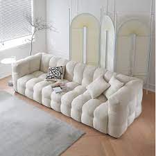 Linen Velvet Fabric Upholstery Living