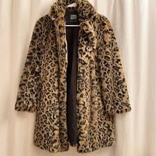 Zara Tiger Print Faux Fur Coat In 2023