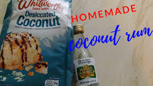 homemade coconut rum you