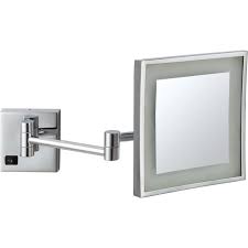 glimmer lighted makeup mirror