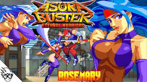 Asura Buster - Eternal Warriors (Arcade 2000) - Rose Mary  [Playthrough/LongPlay] - YouTube