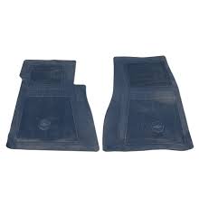bow tie rubber floor mats 2pc front