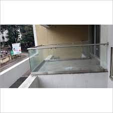 Balcony Tempered Glass Railing Height