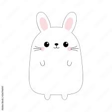 bunny rabbit funny head face doodle