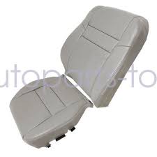 Lx Driver Bottom Back Seat Cover Gray