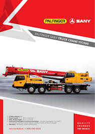 Palfinger Sany Truck Crane Stc500 Manualzz Com
