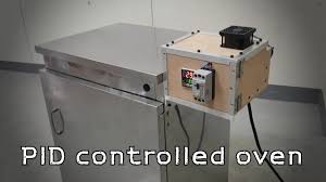 pid controlled oven for curing carbon