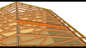 how to turn flat engineered roof truss
