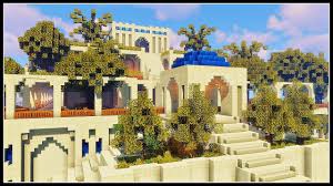 Unanswered questions certainly didn't stop people from searching for the remains of the gardens. The Hanging Gardens Of Babylon Minecraft Timelapse Youtube