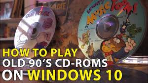 cd rom games on windows 10