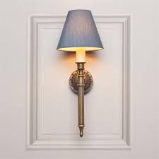 Grantham Wall Light In Antiqued Brass