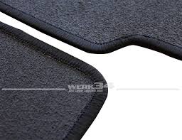 floor mats set black black fits for