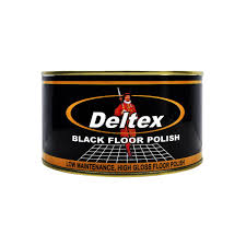 deltex floor polish black 800g