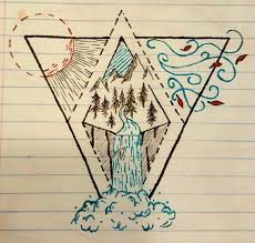 An Idea For A Tattoo With The Four Elements Included By