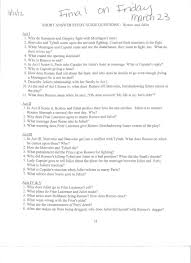 romeo and juliet essay fate romeo and juliet high school essay     Marked by Teachers