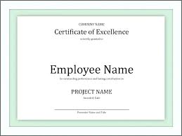 Award Certificate Samples Title Ideas For Employees