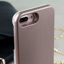 Casu Iphone 7 Plus Selfie Led Light Case Rose Gold