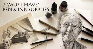 7 Must Have Pen And Ink Supplies