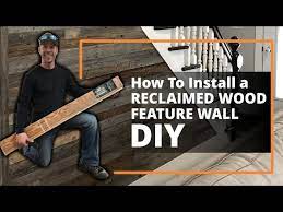 Reclaimed Wood Feature Wall Diy