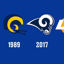 The rams moved back to los angeles for the 2016 nfl season. The History Of Los Angeles Rams Logos Ranked From Worst To First Sbnation Com