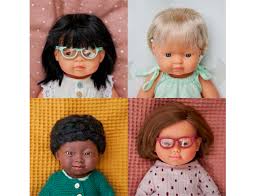diverse dolls with down syndrome