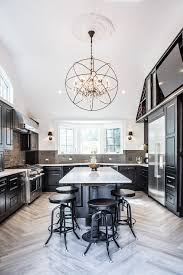 Kitchen installing a tile backsplash: Good Looking Home Depot Tiles Kitchen With Wood Tile As Backsplash Bay Windows