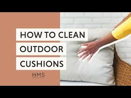 Clean And Protect Your Outdoor Cushions