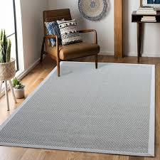 solid sisal and wool area rugs