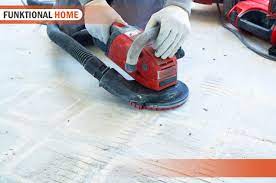 how to sand concrete a detailed step