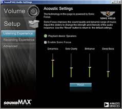 soundmax audio driver