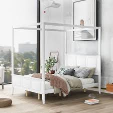 Wood Poster Panel Beds Queen Bed Frame