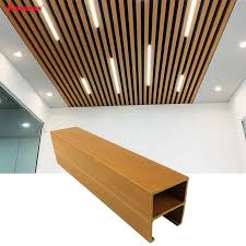 of wood plastic composite ceiling