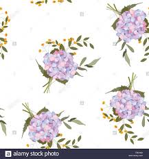 Retro Watercolour Style Floral Design Colorful Spring