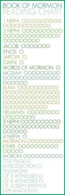 Book Of Mormon Reading Charts