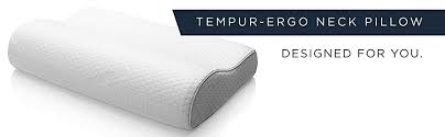 Tempur Pedic Ergo Neck Pillow Firm Support Medium White
