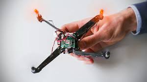 foldable micro size drone uses origami