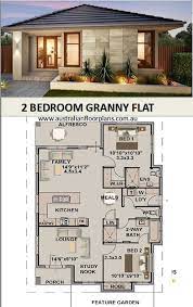 Granny Flat 2 Bedroom Home Plan 111