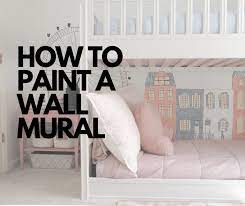 How To Paint A Wall Mural The Diy Step