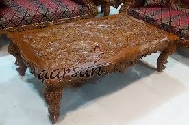 luxury designer wooden sofa set yt 117